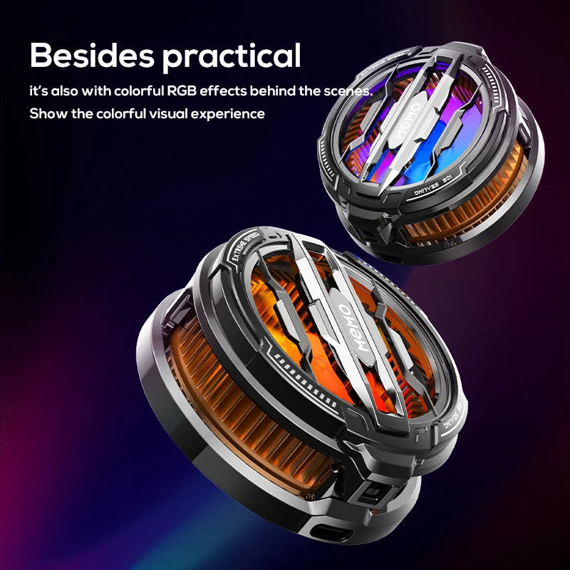 CX07 CX08 Pro Magnetic RGB Phone Cooler
