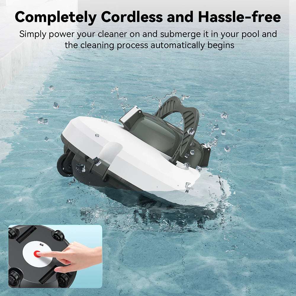 Redkey S100 Cordless Robotic Pool Vacuum Cleaner