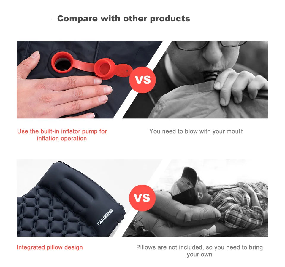 Ultralight Camping Inflatable Sleeping Pad