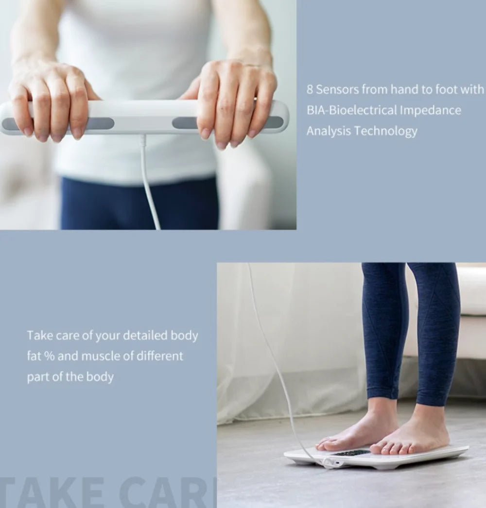 Smart Body Composition Scale – 8 Electrode