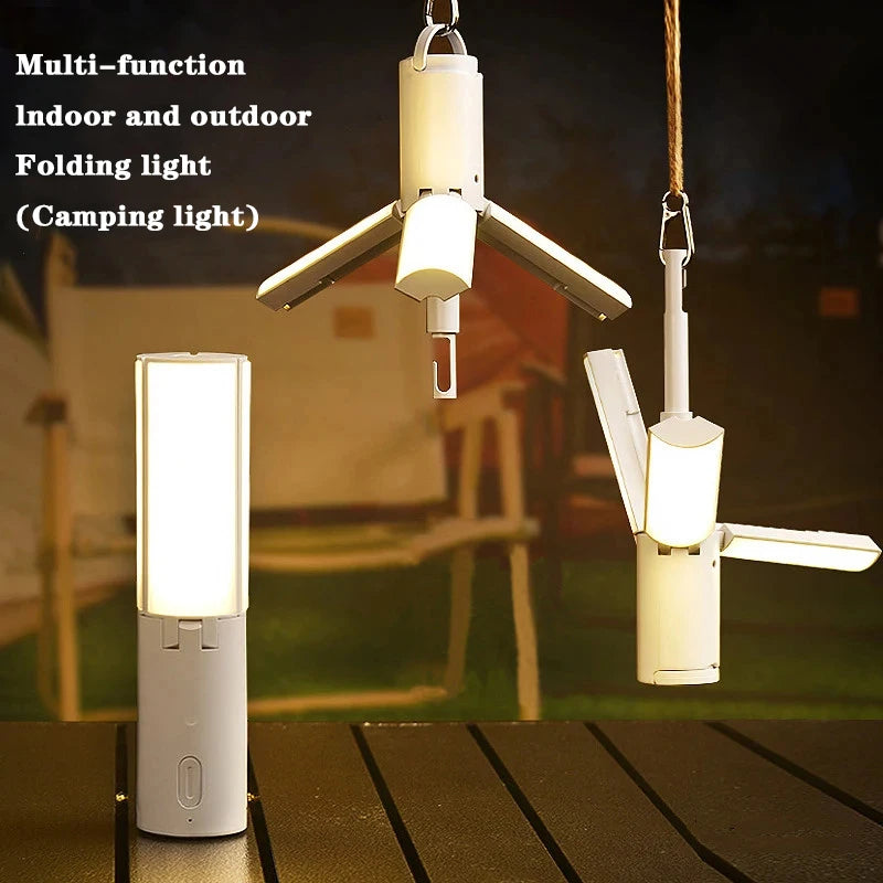 Rechargeable Folding LED Camping Lamp