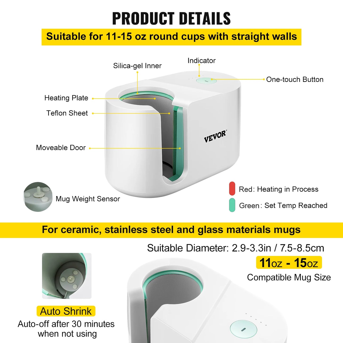 Automatic Mug Heat Press Machine