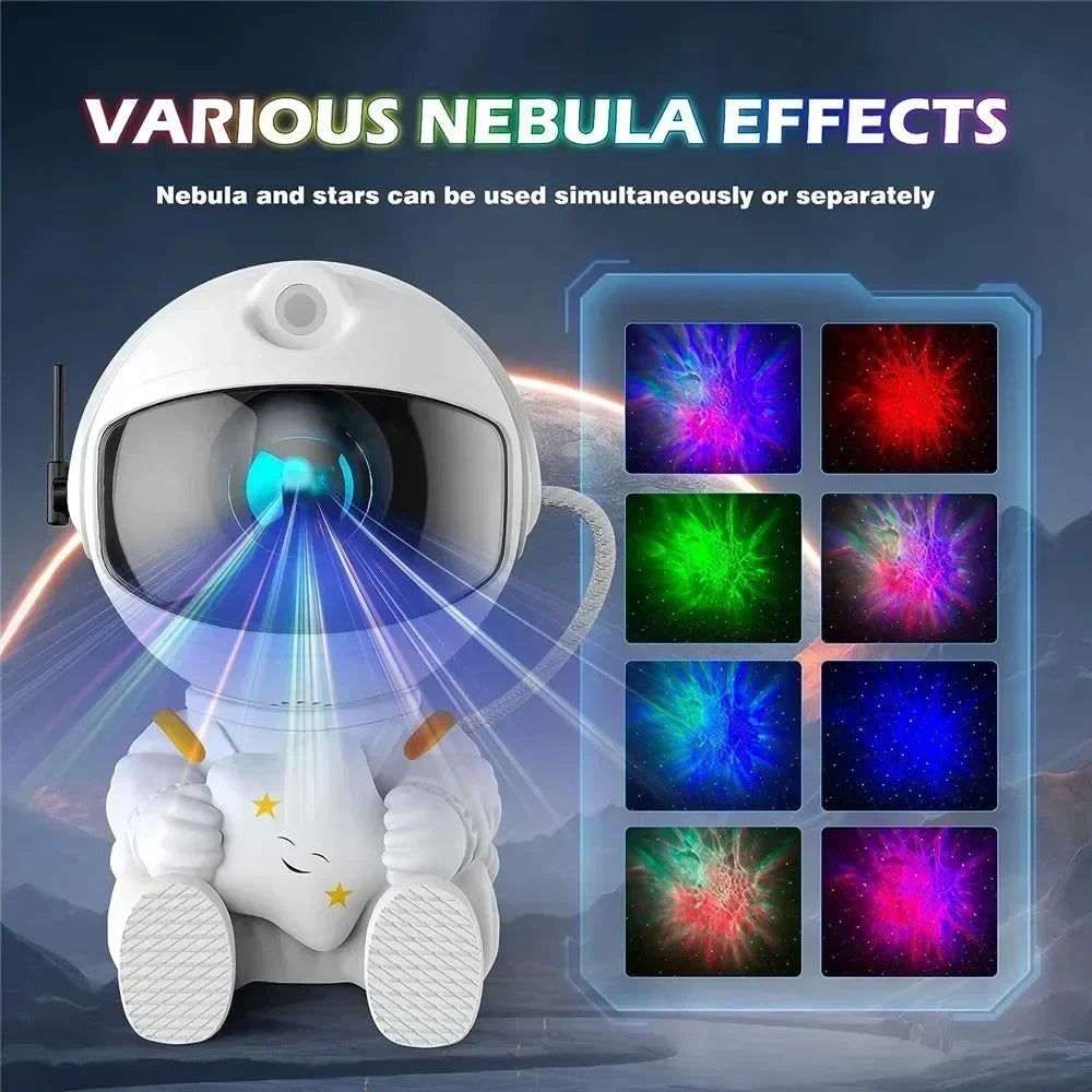 Astronaut Galaxy Projector Lamp