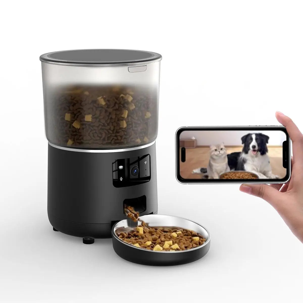 Smart Pet Feeder with HD Camera