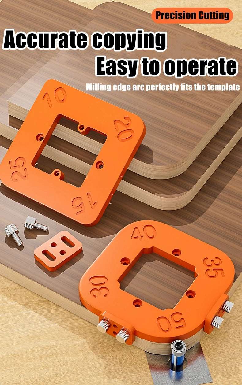 4-in-1 Woodworking Corner Template Tool