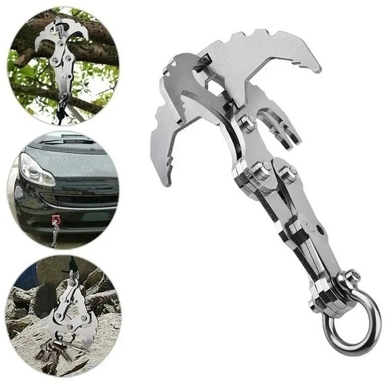 Stainless Steel Folding Grappling Hook