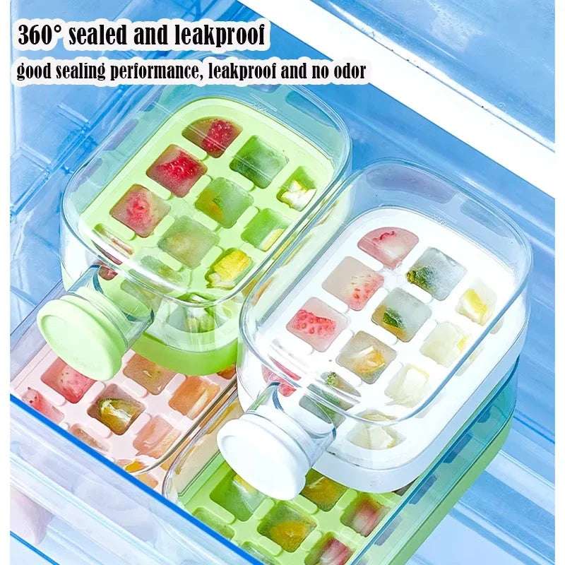 Leakproof Ice Cube Maker Bottle