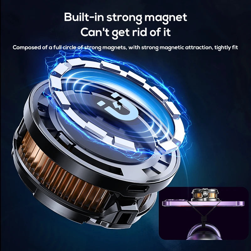 CX07 CX08 Pro Magnetic RGB Phone Cooler