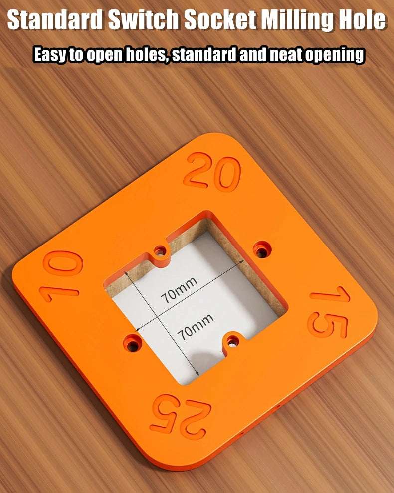 4-in-1 Woodworking Corner Template Tool