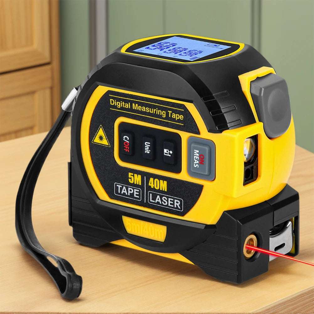3-in-1 Digital Laser Tape Measure Tool