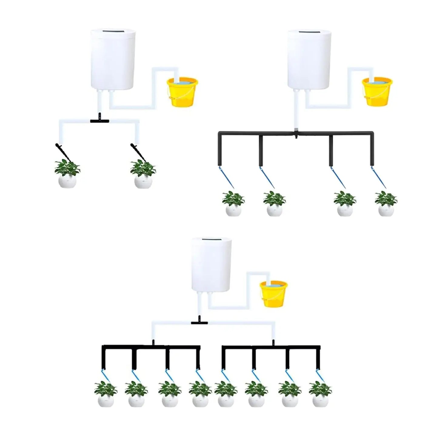 Automatic Timer Drip Irrigation Kit 4/8/12/16 Pump