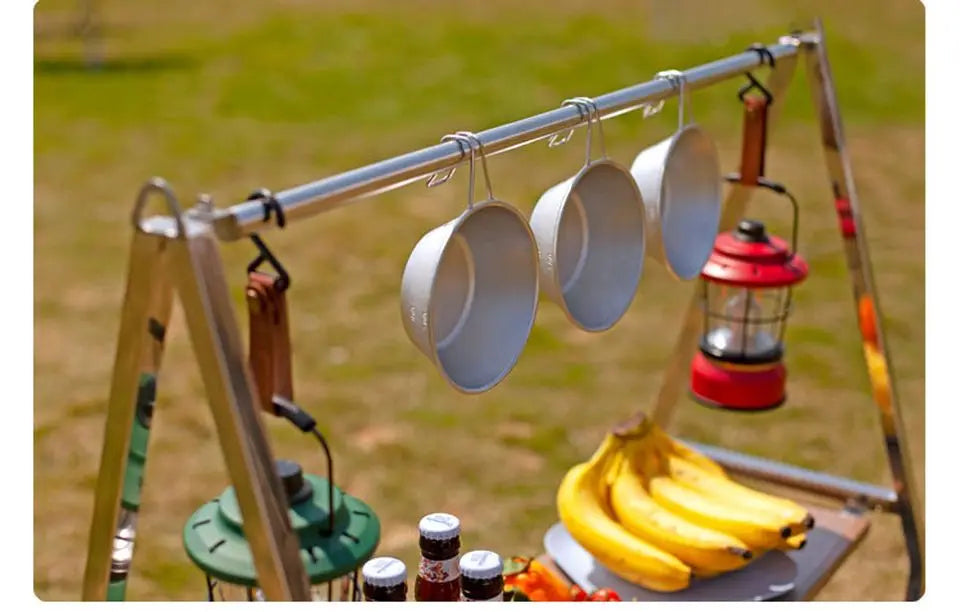 Outdoor Camping Storage Rack 3-Tier Stand