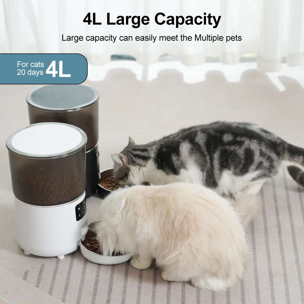 Smart Pet Feeder with HD Camera