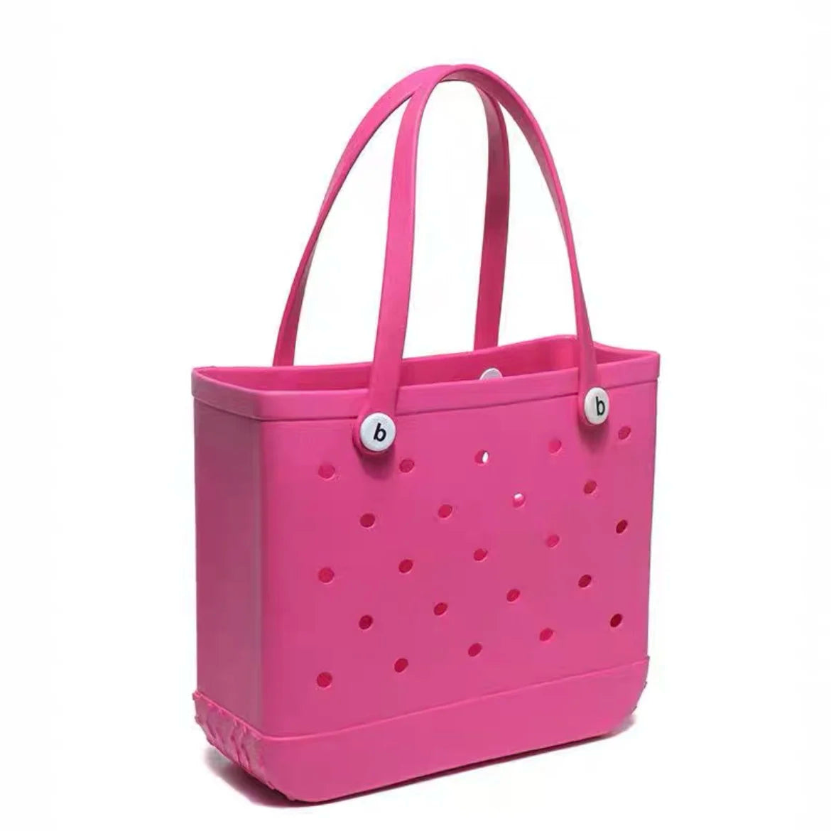 Waterproof EVA Rubber Tote Bag – M/L/XL Beach & Picnic Basket