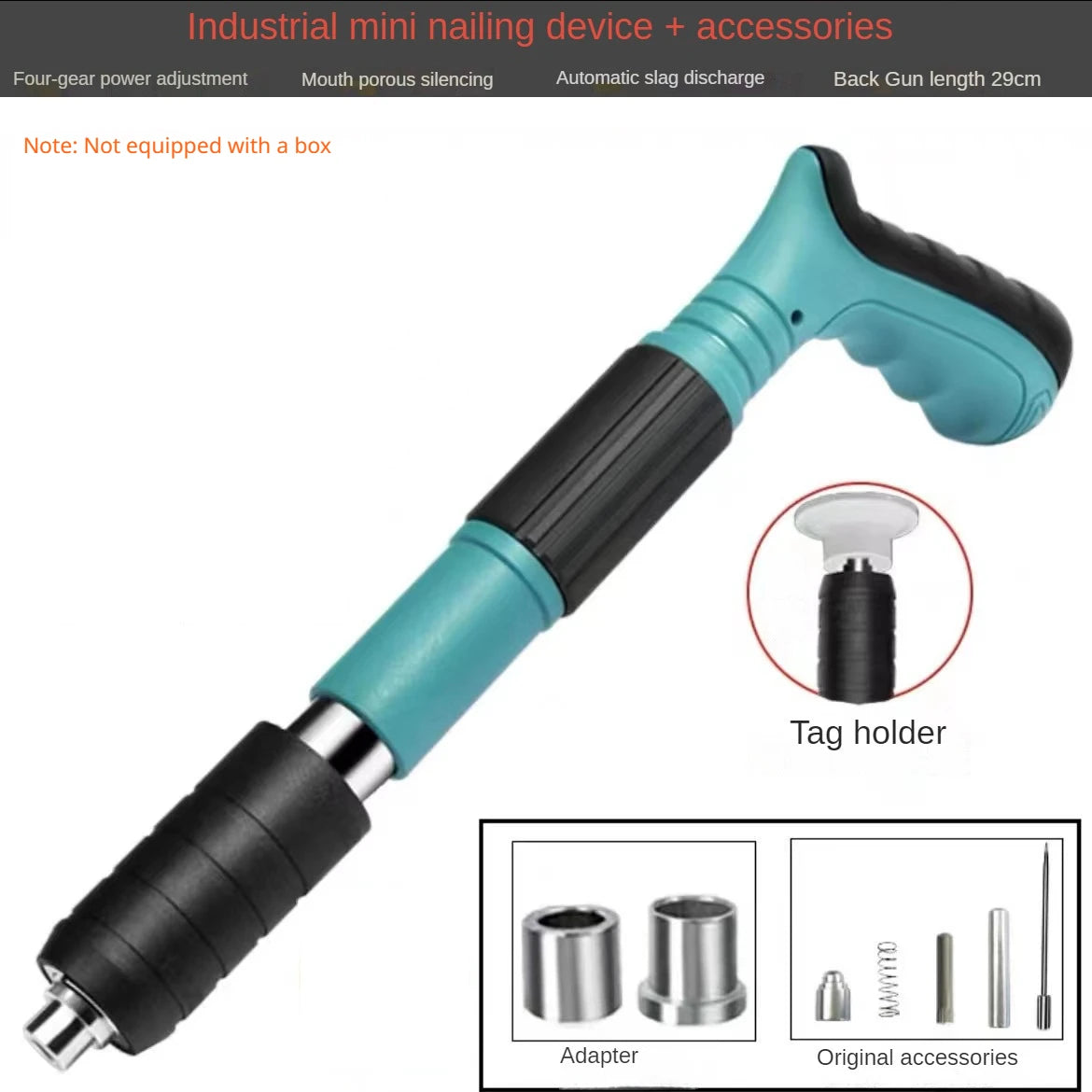 Manual Powder Actuated Nail Gun Tool