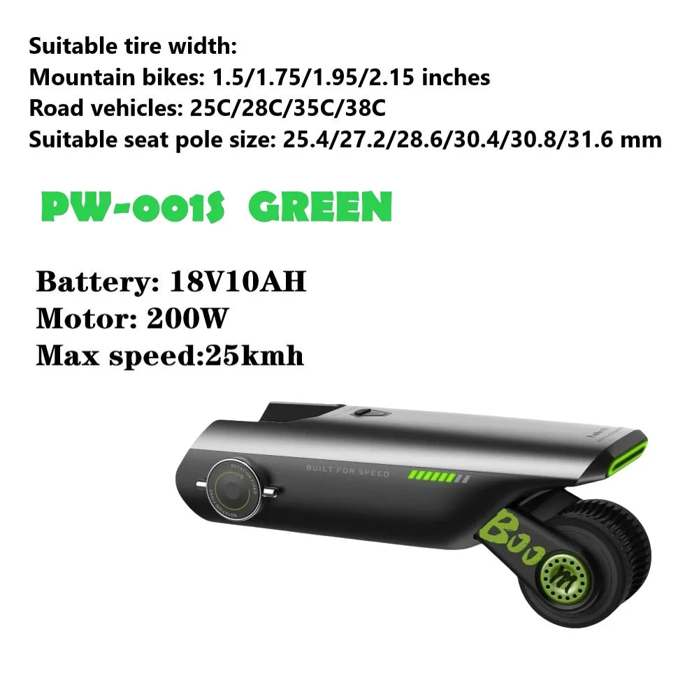 Portable E-Bike Conversion Kit 200W