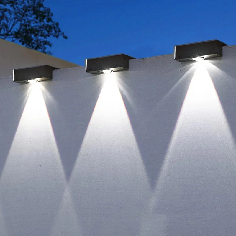 Solar Wall Lights Outdoor Dual Color