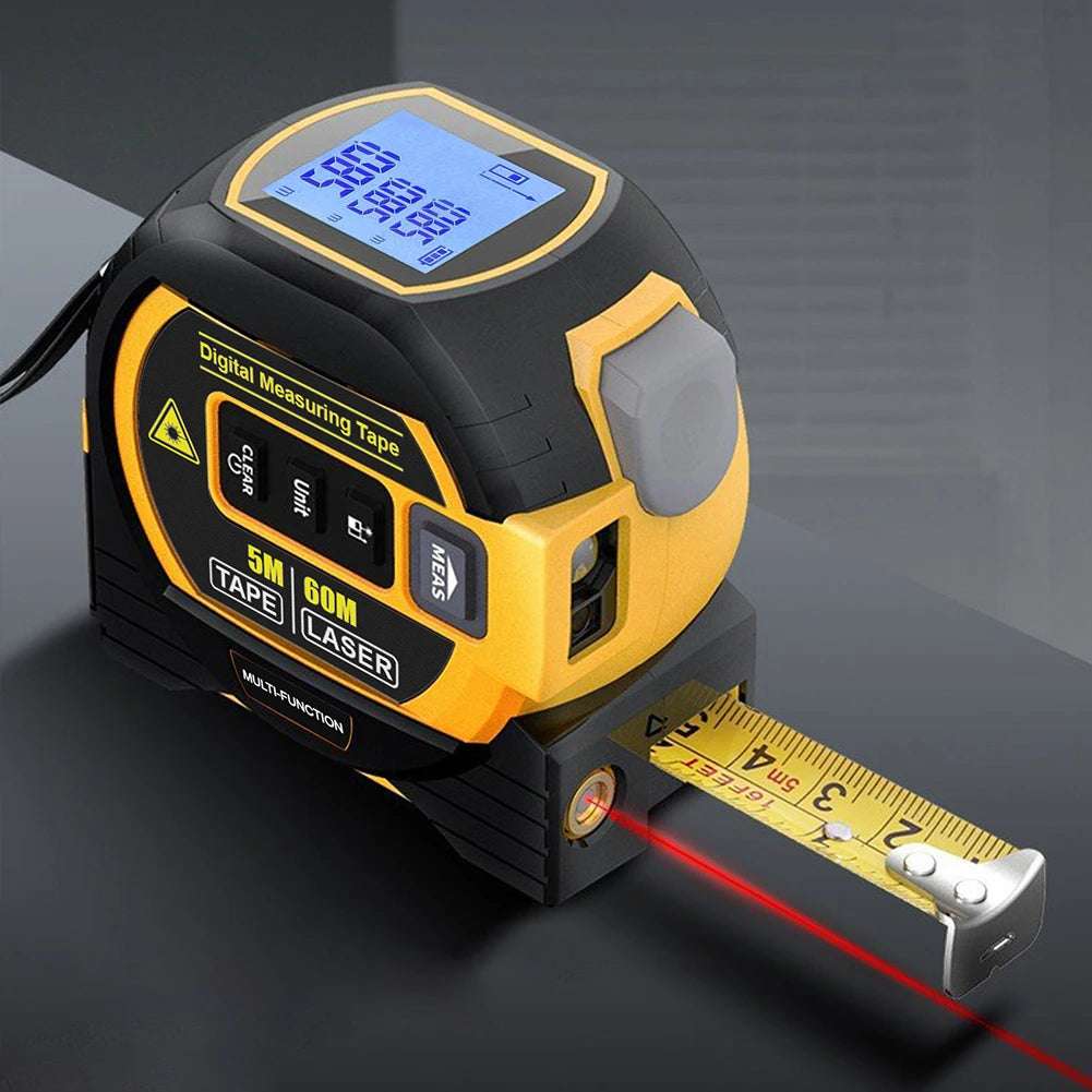 3-in-1 Digital Laser Tape Measure Tool