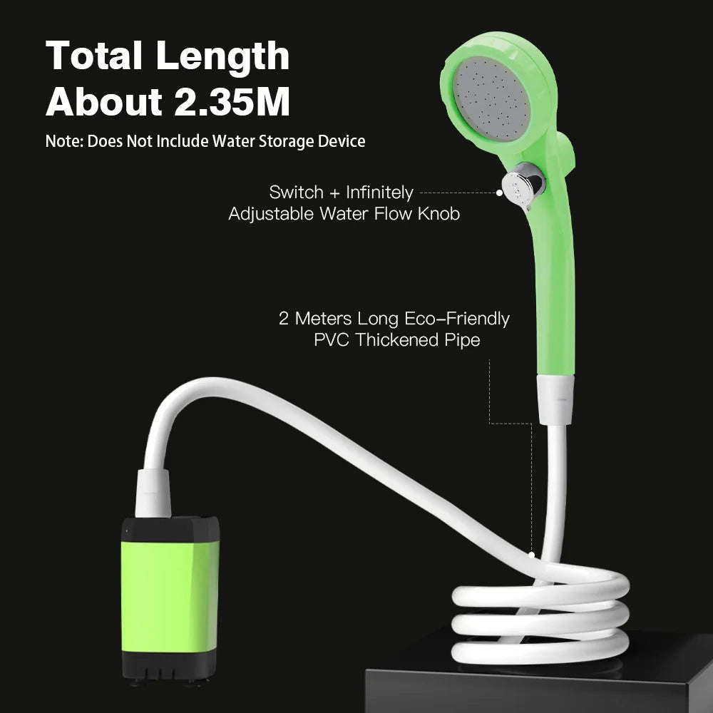 Portable Electric Shower Pump Set
