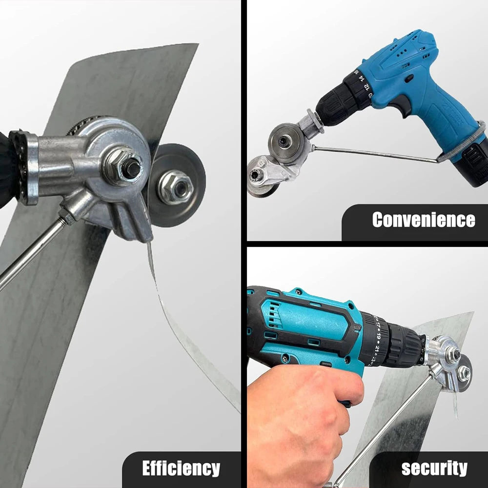 Electric Drill Sheet Metal Cutter Tool