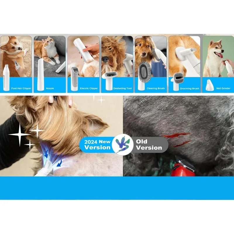 Pet Grooming Vacuum Kit 2.5L