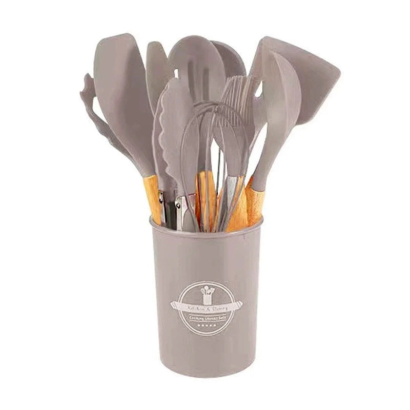 12PCS Silicone Cooking Utensil Set