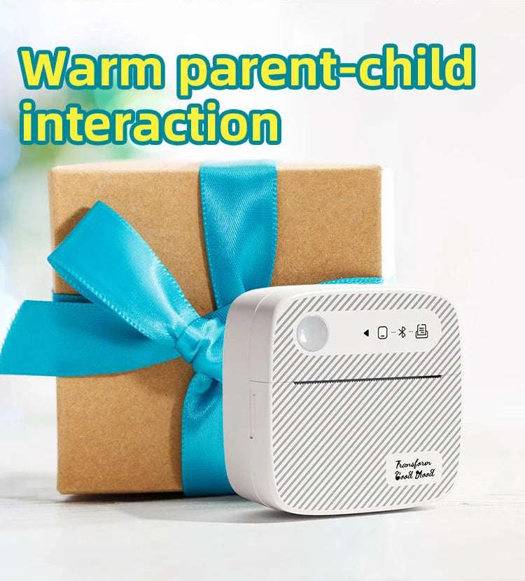 Mini Wireless Thermal Printer – Inkless Pocket Sticker Printer