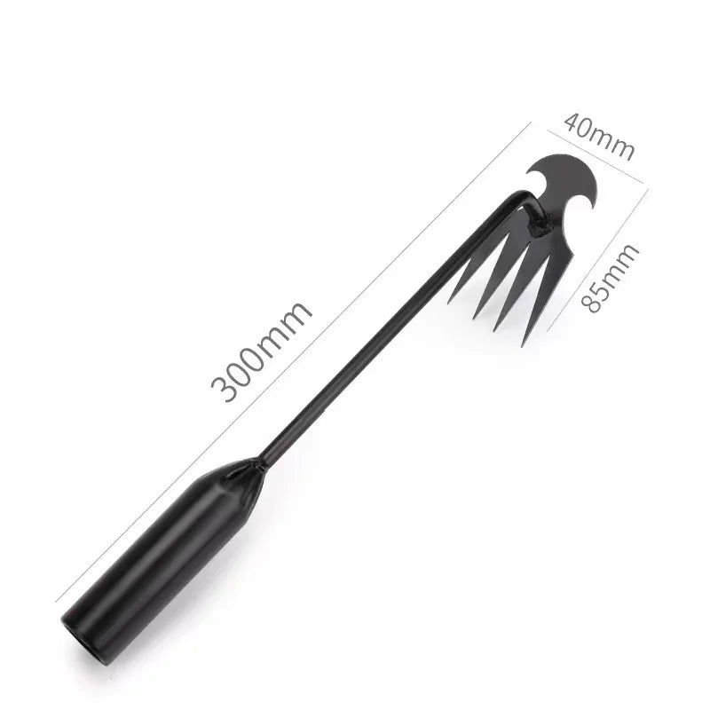 Heavy Duty 4-Tine Manual Weed Puller