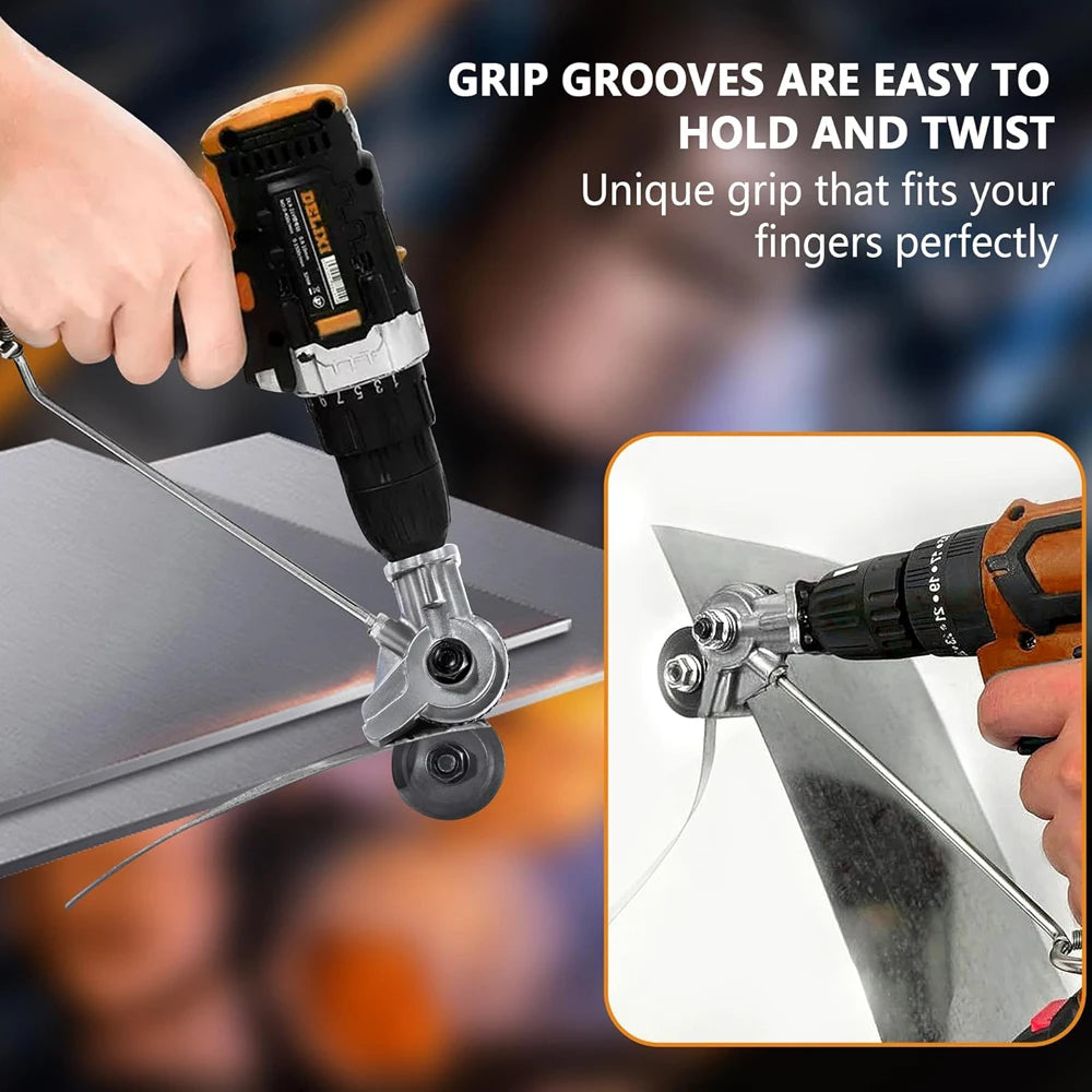 Electric Drill Sheet Metal Cutter Tool