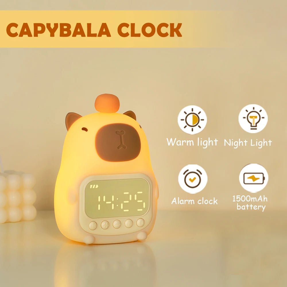 Capybara Night Light for Kids Room