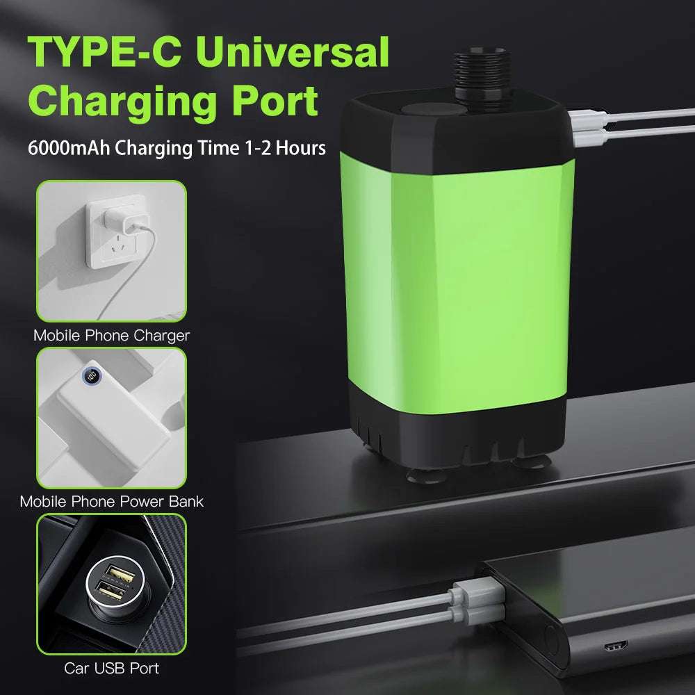 Portable Electric Shower Pump Set