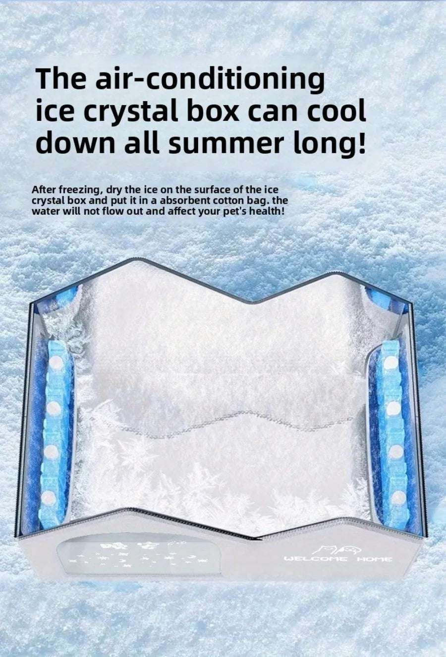Pet Cooling House with A/C Function