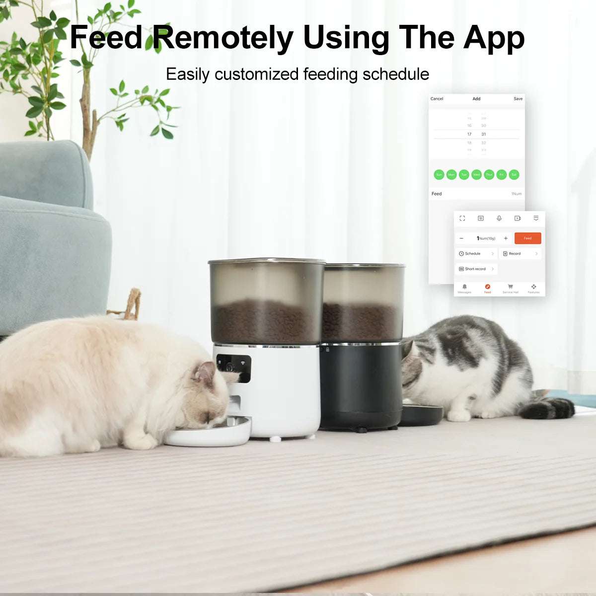 Smart Pet Feeder with HD Camera