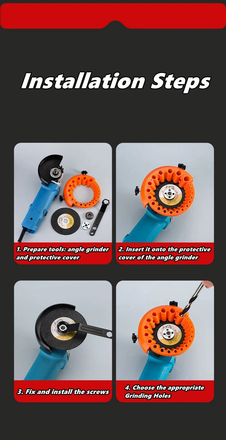 2-13mm Drill Bit Sharpener Grinder Attachment