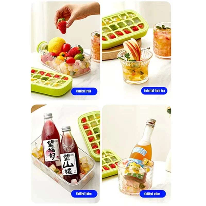 Leakproof Ice Cube Maker Bottle