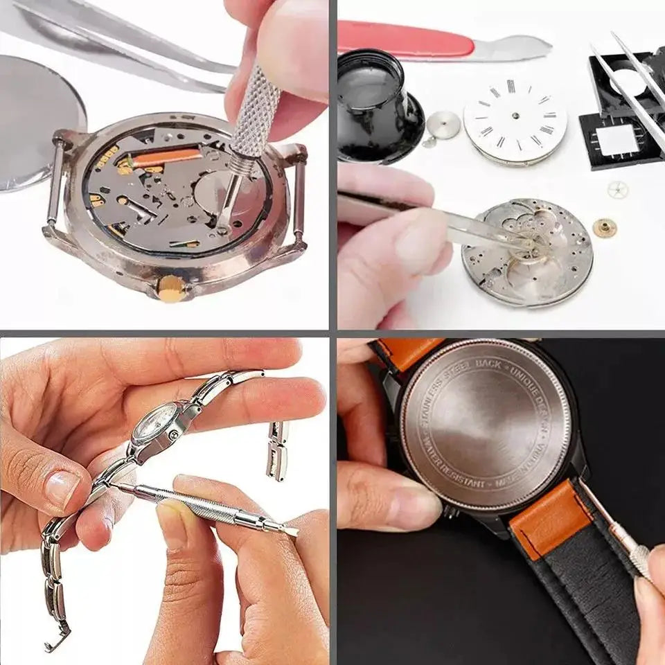 147 & 212PCS Watch Repair Tool Kit – Standard & Premium Set