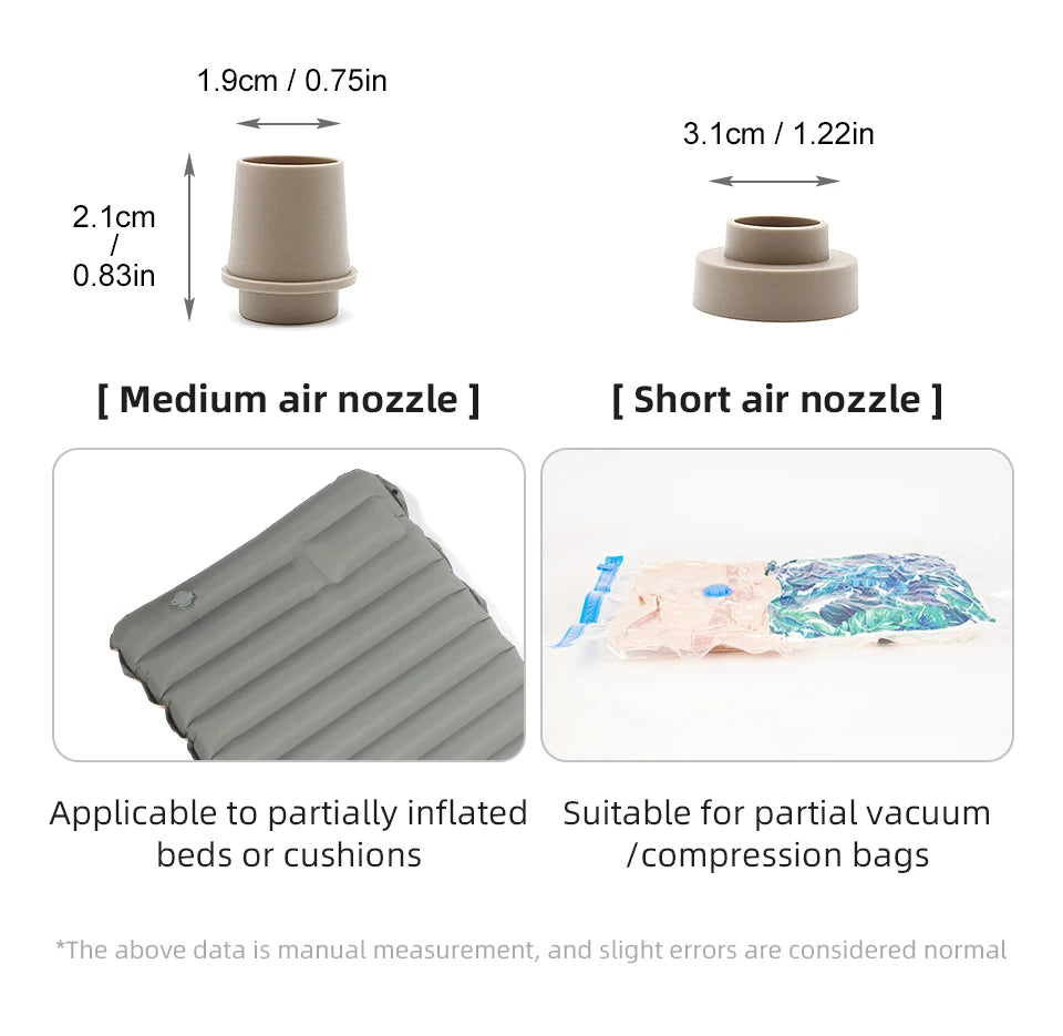 Camping Electric Air Pump with Light