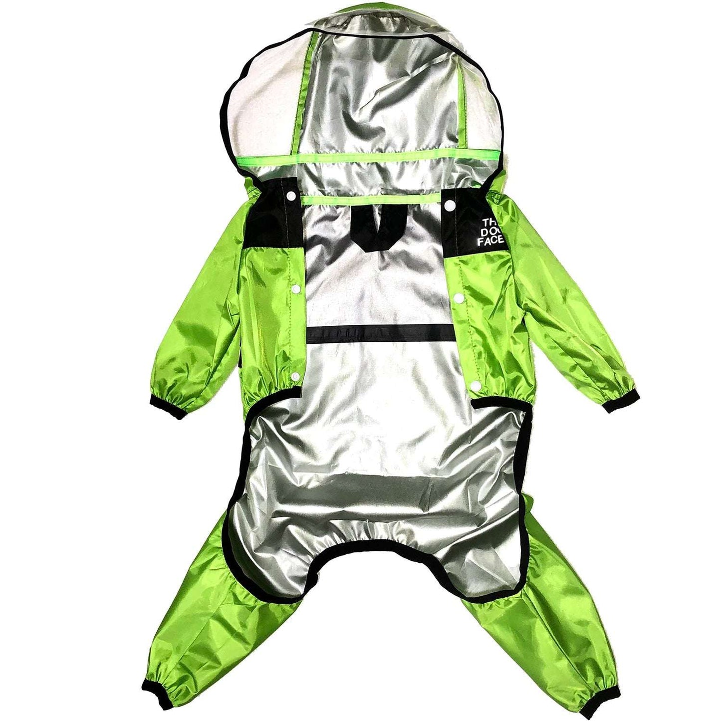 Fashion Waterproof Dog Raincoat with Hood