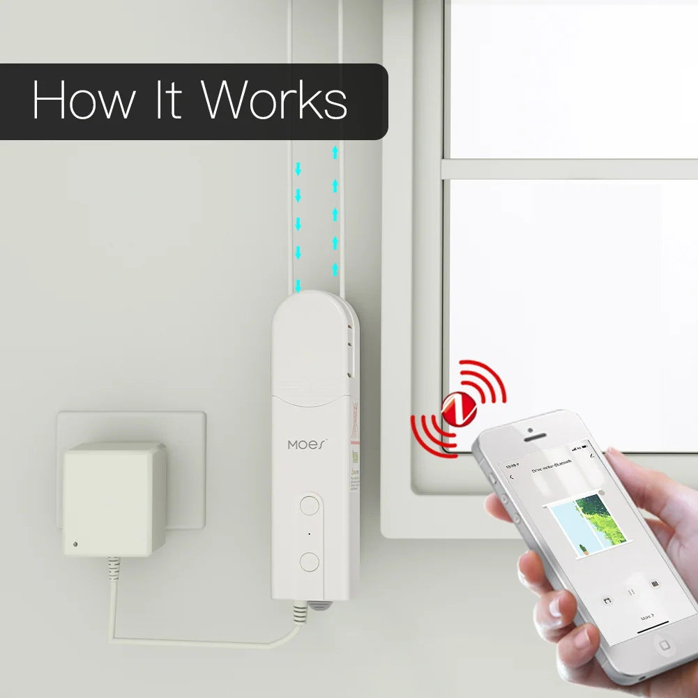 Zigbee Smart Roller Shade Opener