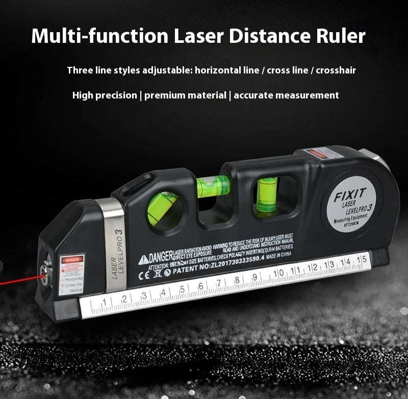 3-in-1 Magnetic Laser Level Tool