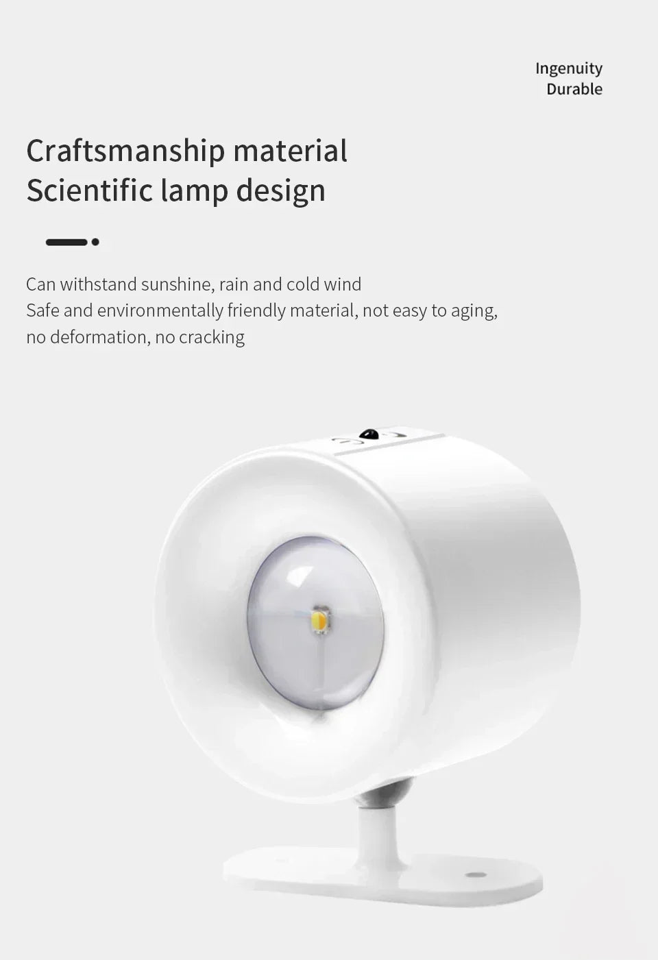 Dual-Sided Magnetic LED Wall Lamp