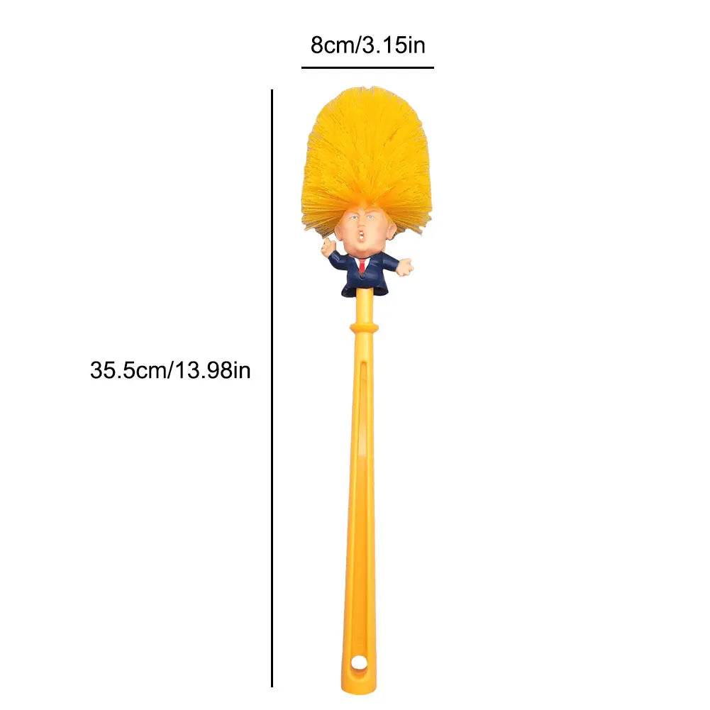 Funny Trump Toilet Brush Set