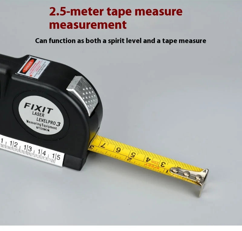3-in-1 Magnetic Laser Level Tool