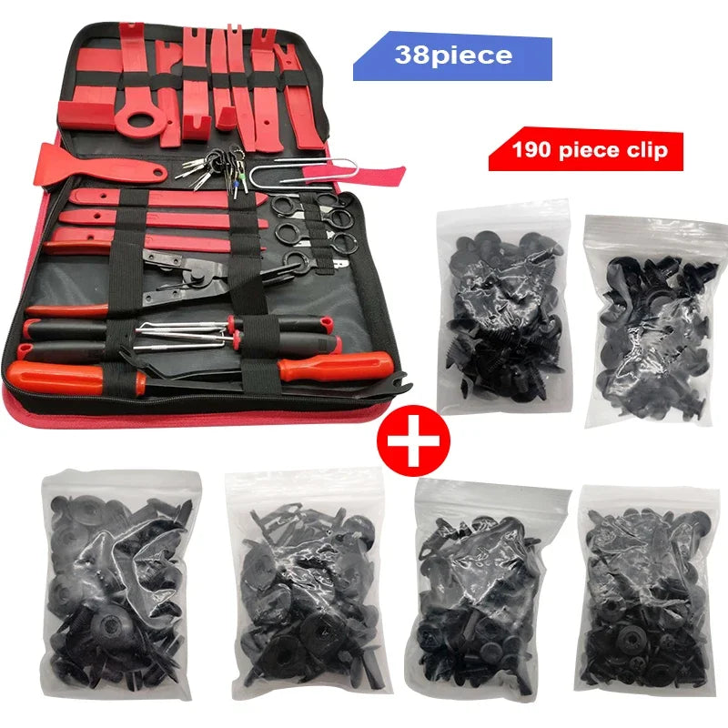 38PCS Car Trim Removal Tool Kit with Clips