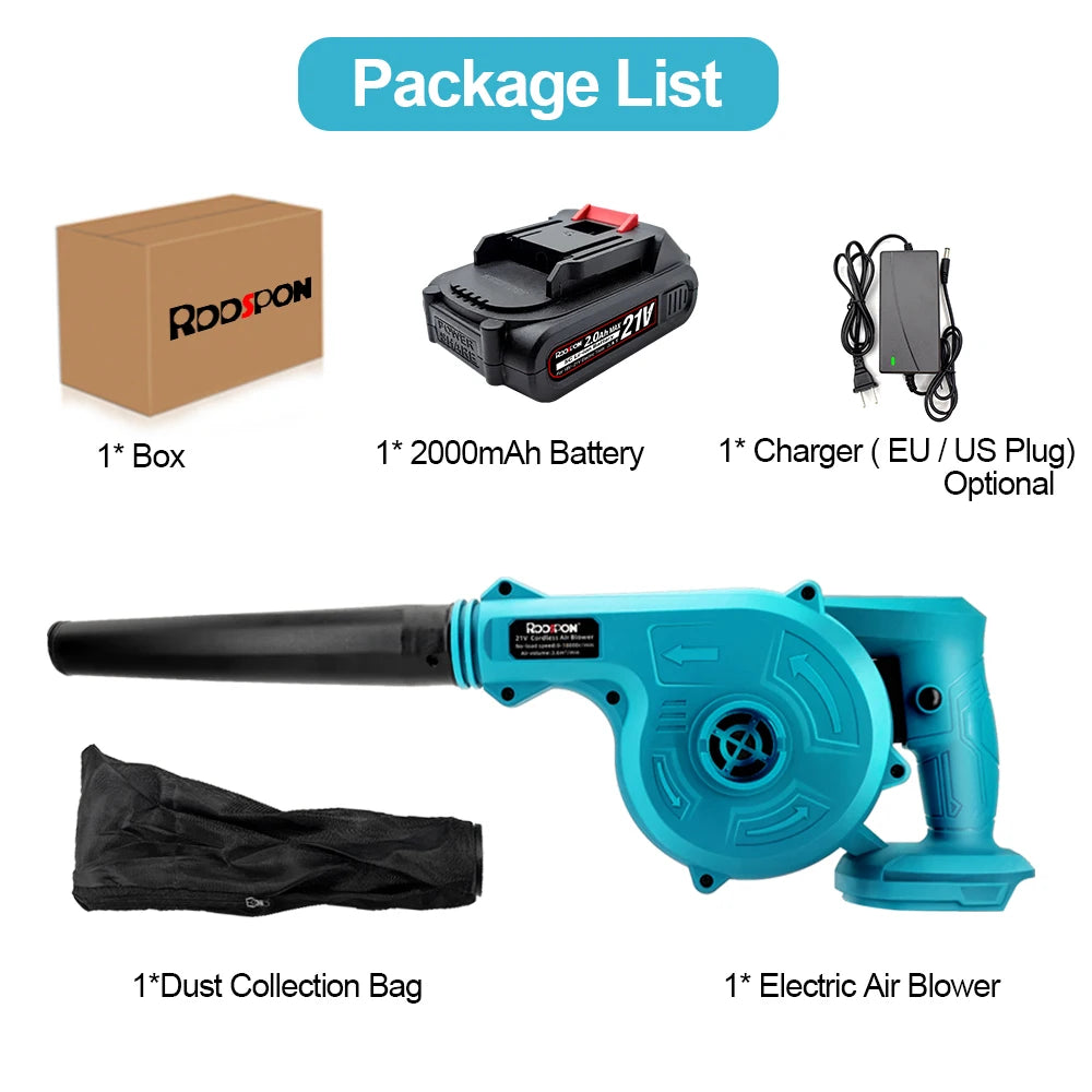 Cordless 2-in-1 Electric Blower & Vacuum