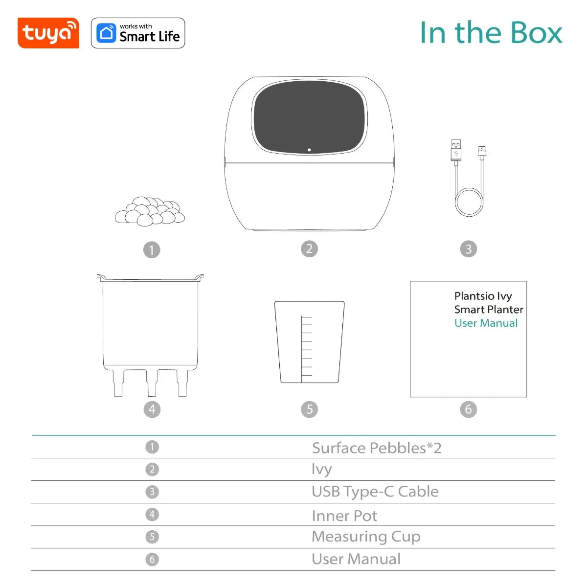 Smart Emoji Plant Pot – AI Interactive Flowerpot