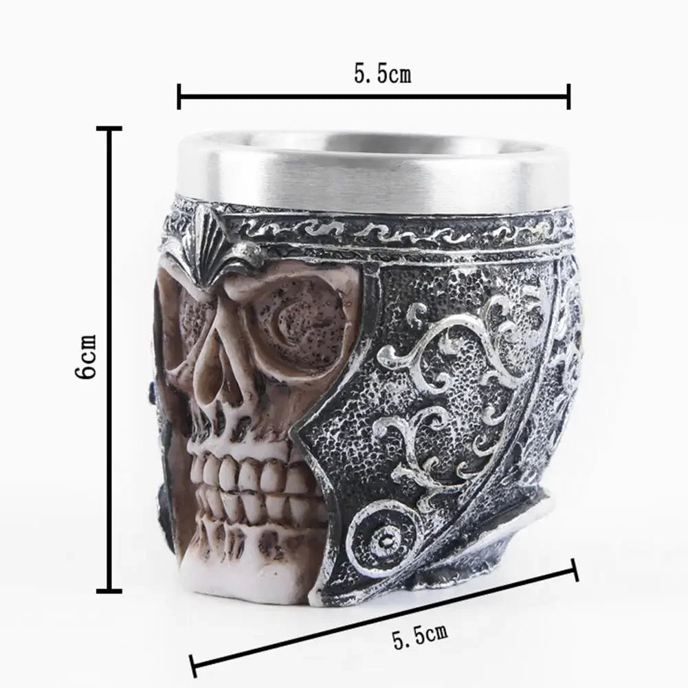 500ml Viking Style Wooden Insulated Mug
