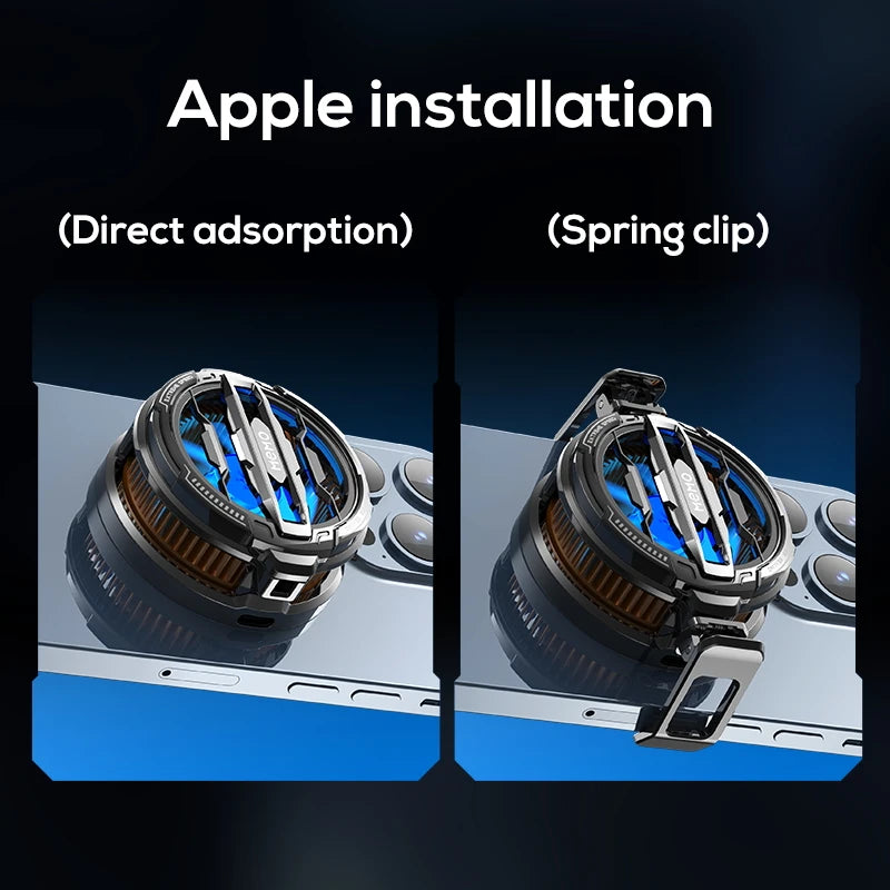 CX07 CX08 Pro Magnetic RGB Phone Cooler