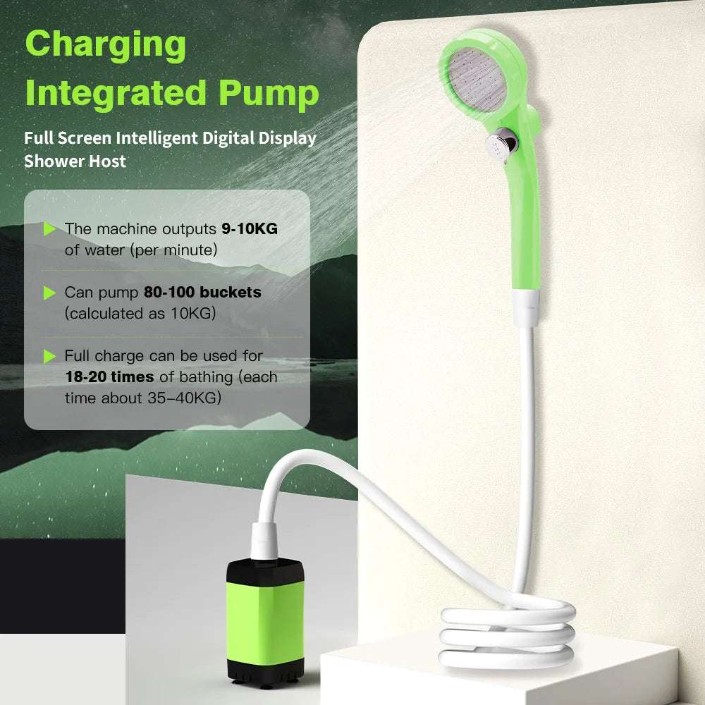 Portable Electric Shower Pump Set