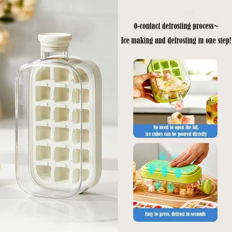 Leakproof Ice Cube Maker Bottle